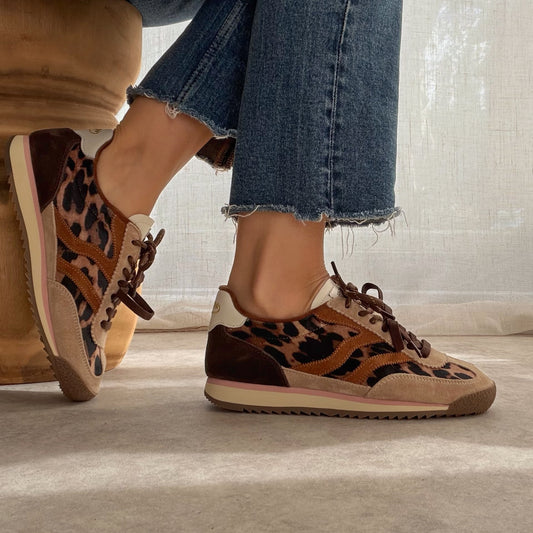 Basket femme MRP UTAH Leo Warm léopard – Melrose Place