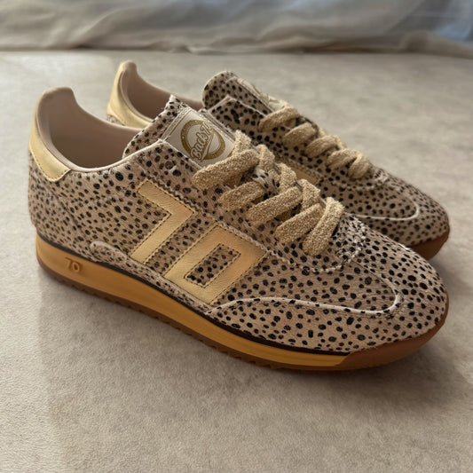 Baskets Back70 - jogger fur pois