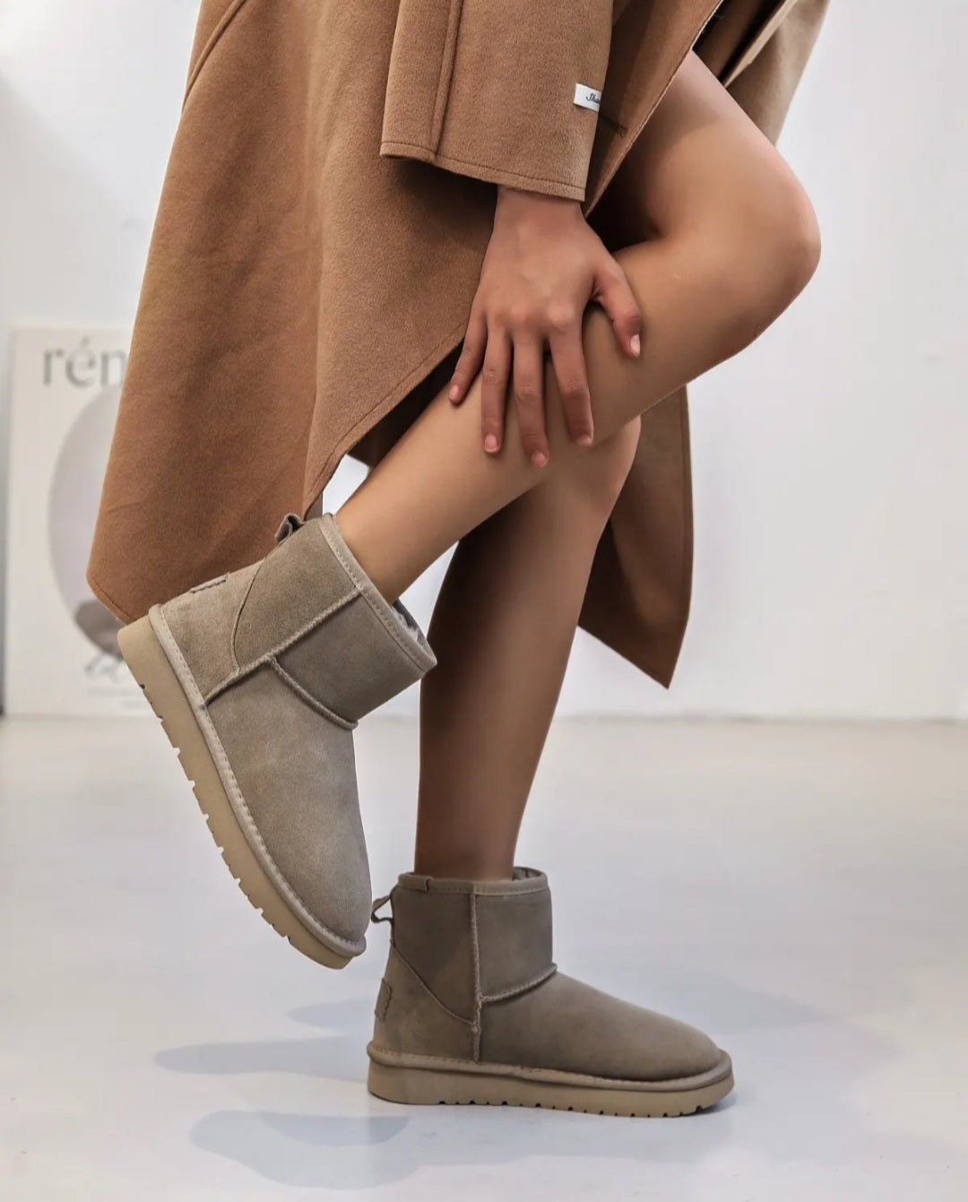 bottines-grise-talon-compense