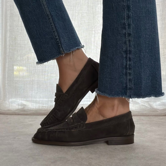 Mocassins femme Semerdjian CAMOSCIO – Chocolat
