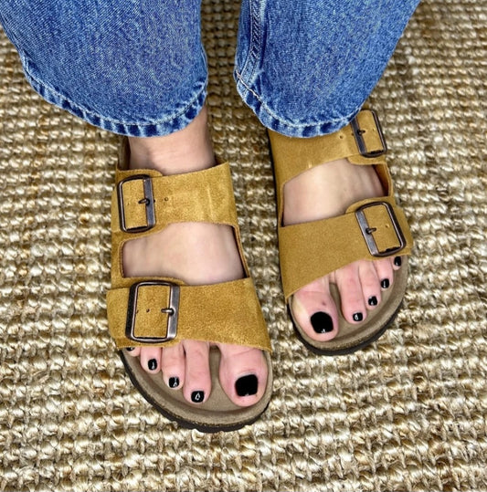 Mules Joy Cuir Pastelle Paris Camel