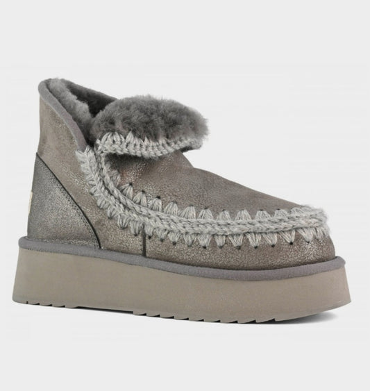 Mou mini eskimo platform boots Gris