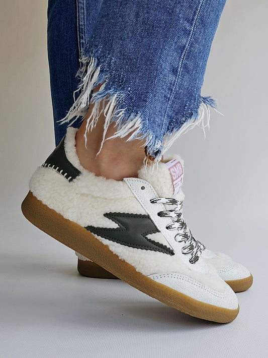 Baskets Semerdjian Hailey C546 Kaki