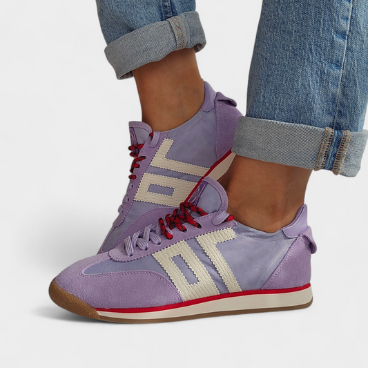 Baskets Back70 Rocket cotton- Lilas