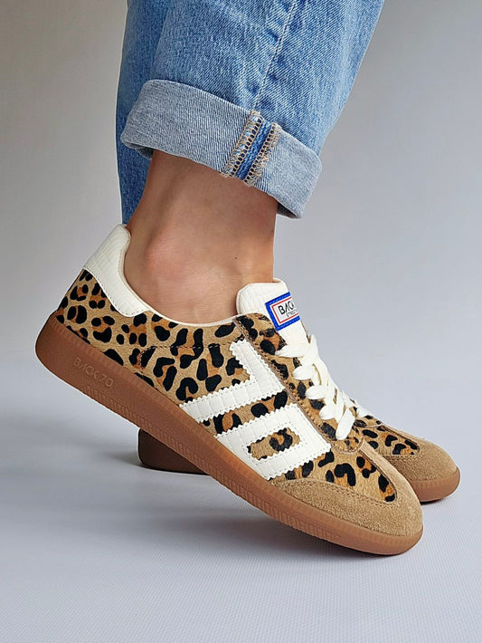 Baskets Back70 cloud Léopard