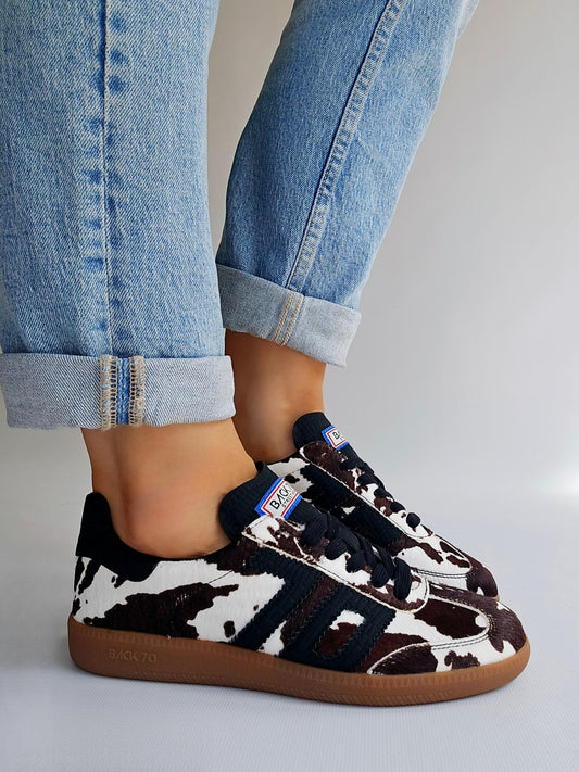 Baskets Back70 cloud imprimé Vache