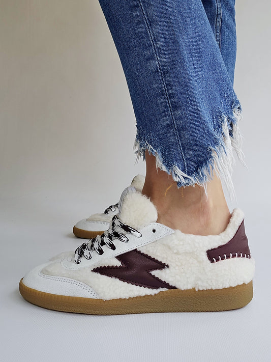 Baskets Semerdjian Hailey C545 Bordeaux