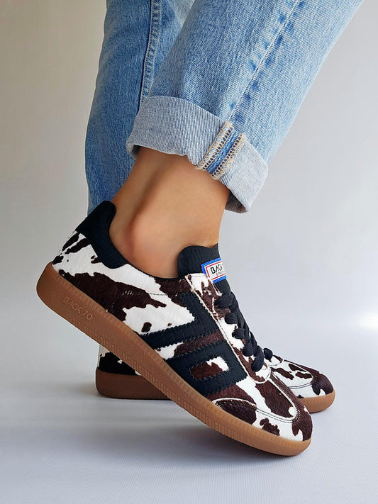 Baskets Back70 cloud imprimé Vache