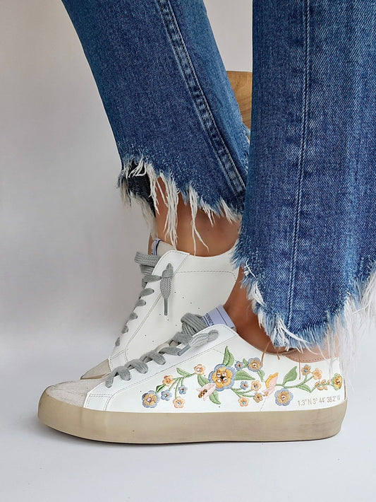 Baskets Corina Fleur Rose