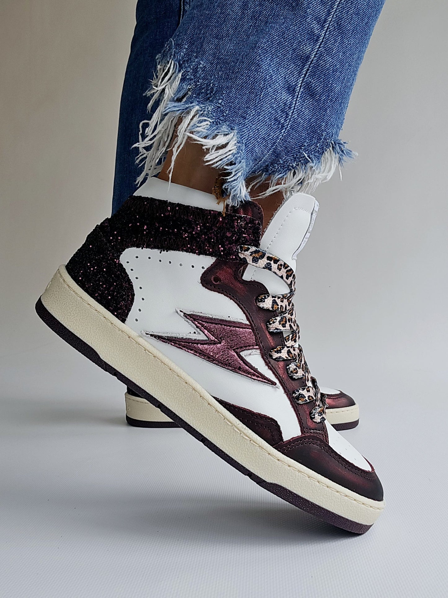 Baskets Semerdjian Robin C294 Bordeaux