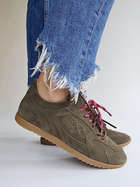 Baskets Semerdjian Billie C732 Kaki