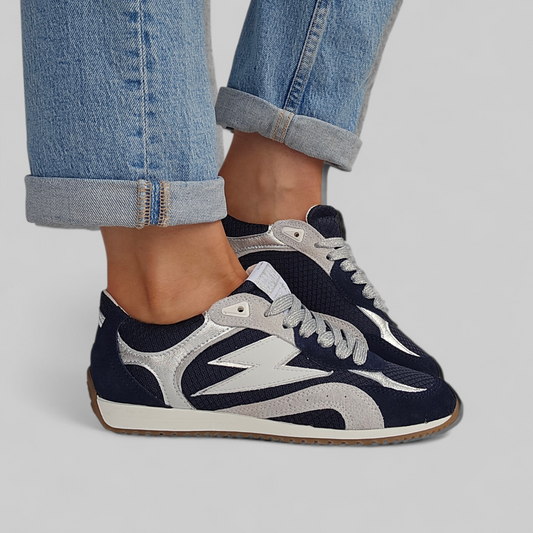 Baskets Semerdjian Greta D404 Bleu marine