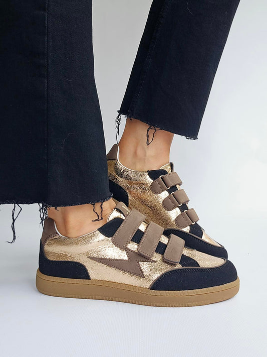 Baskets Vanessa Wu scratchs Osana Noir & Bronze