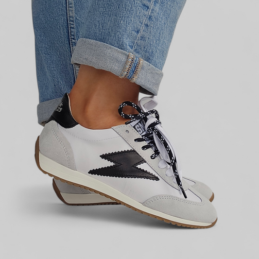 Baskets Semerdjian June D476 Blanc & Noir