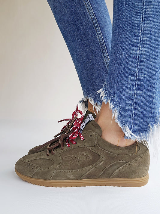 Baskets Semerdjian Billie C732 Kaki