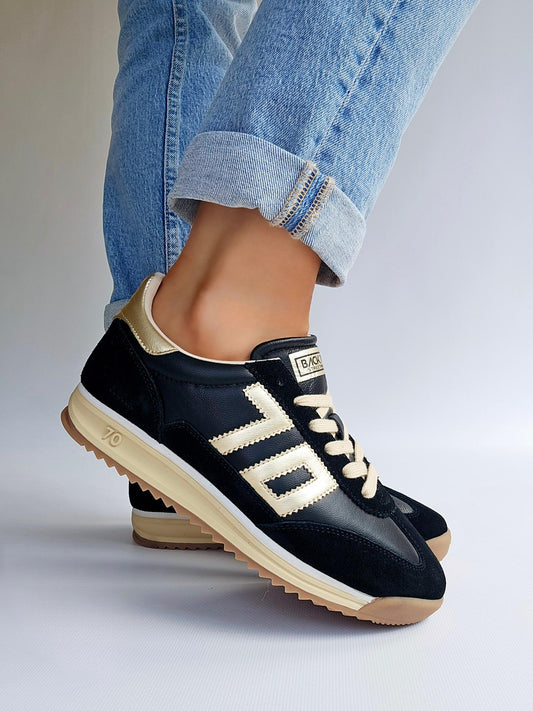 Baskets Back70 Barkley running Noir