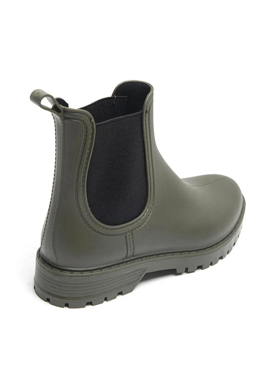 Boots chelsea Pluie Kaki