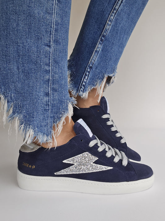 Baskets Semerdjian Maya C843 Bleu marine