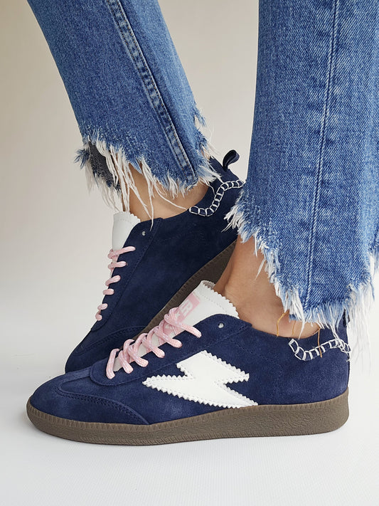 Baskets Semerdjian Ashley C388 Bleu marine