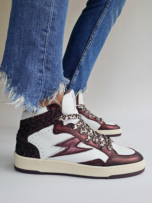 Baskets Semerdjian Robin C294 Bordeaux