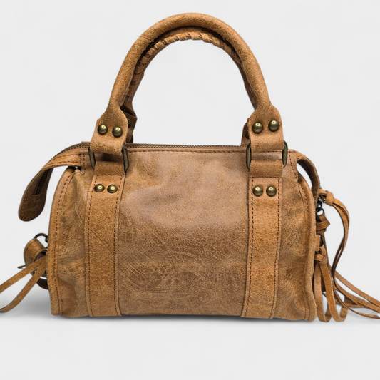 Sac bandoulière Balou - petit format - cuir Camel