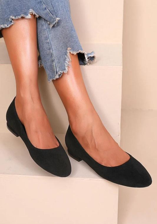 Ballerines petits talon Noir