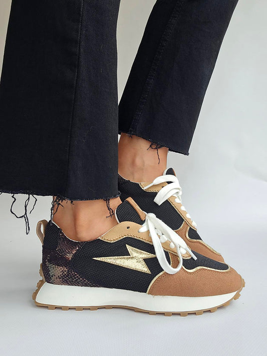 Baskets Vanessa Wu Lunelle Noir