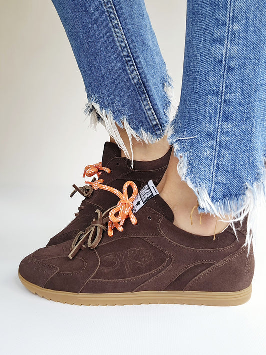 Baskets Semerdjian Billie C907 Marron