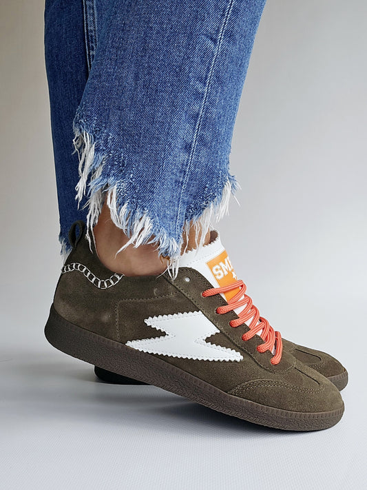 Baskets Semerdjian Ashley C379 Kaki