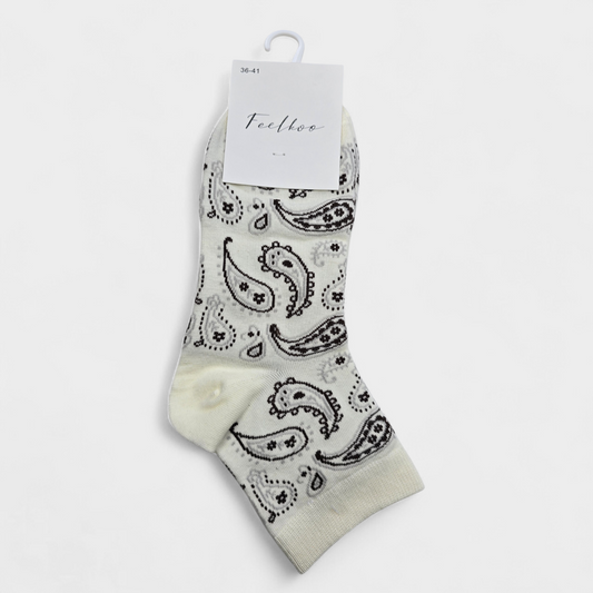 Chaussettes foulards Beige