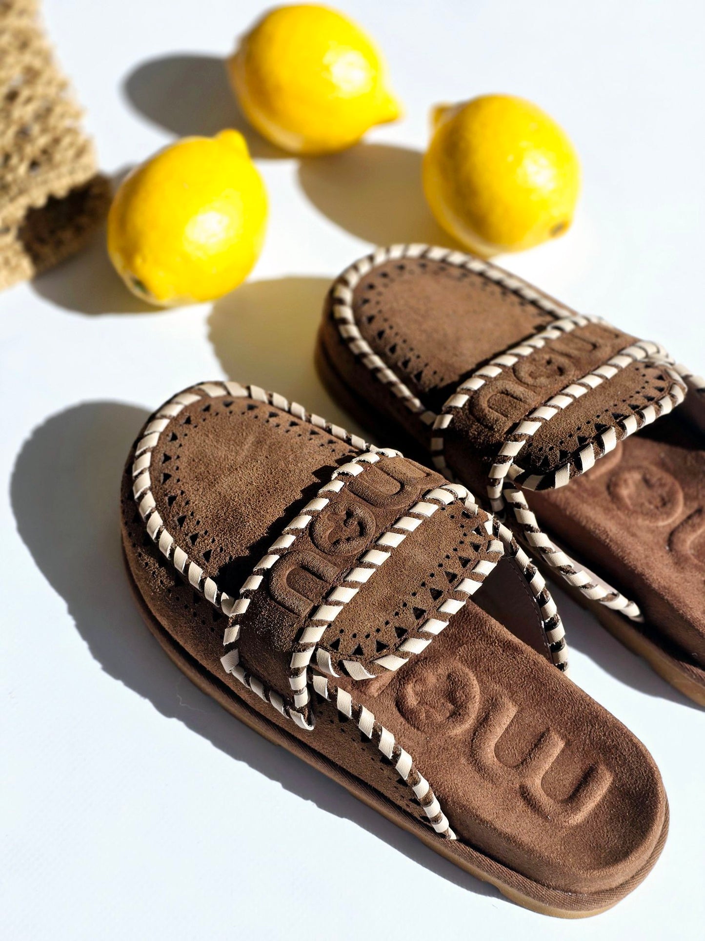 Mules mocassins Mou Chocolat