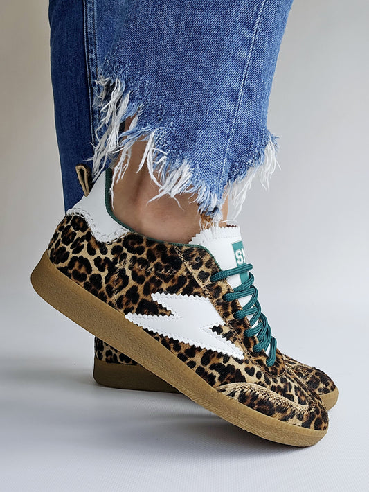 Basket Semerdjian Ashley C399 Léopard