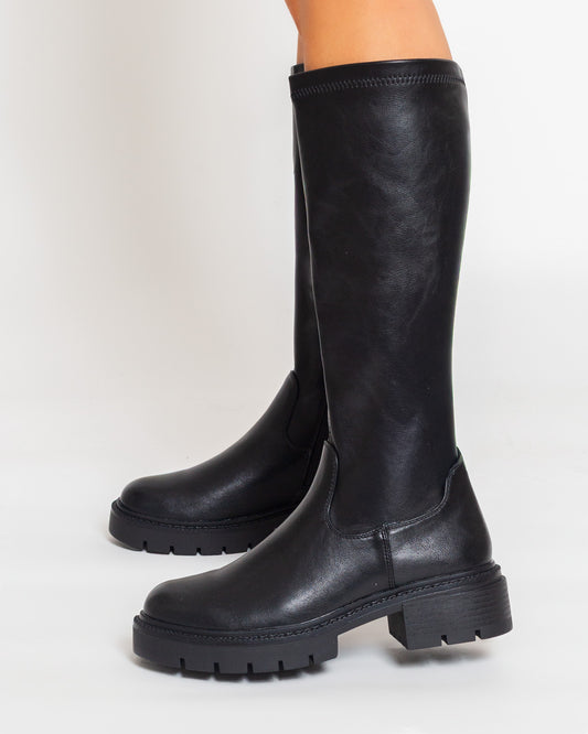 Bottes chaussettes Noir