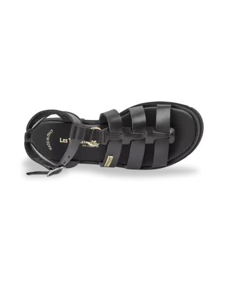 Sandales spartiates Les Tropeziennes TOBO Noir