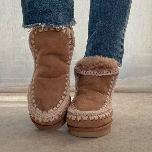 Boots fourrées Mou eskimo 18 Taupe