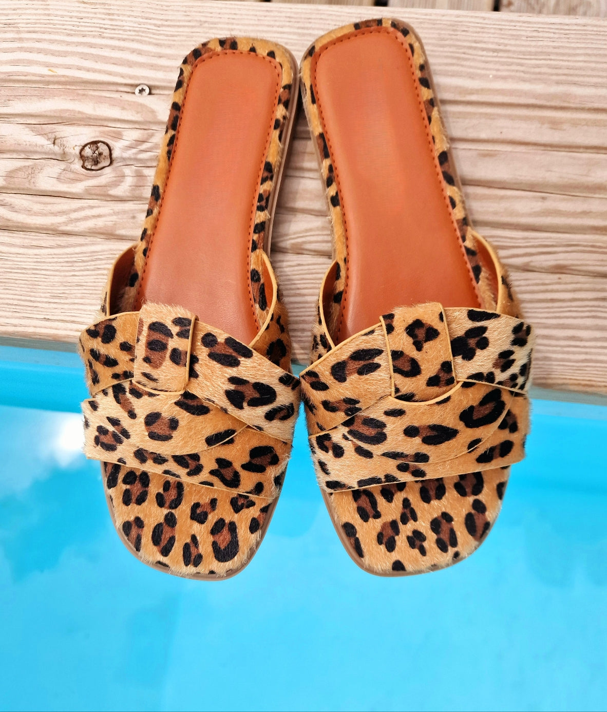 Leopard mules