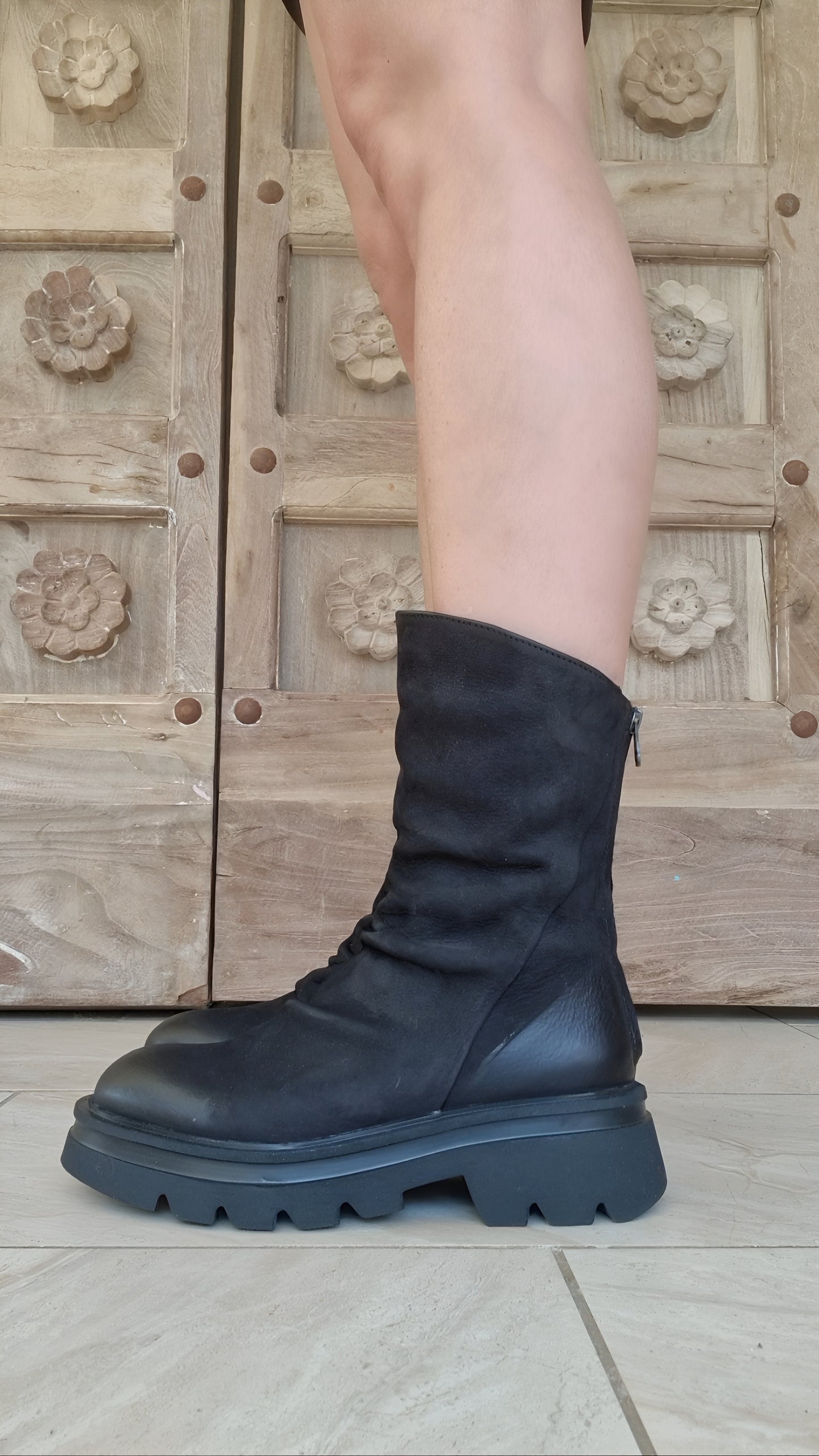 Boots motardes Semerdjian noir