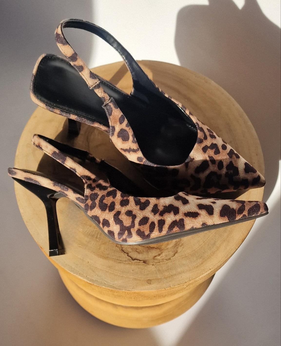 Escarpins leopard Sandrillonchaussures