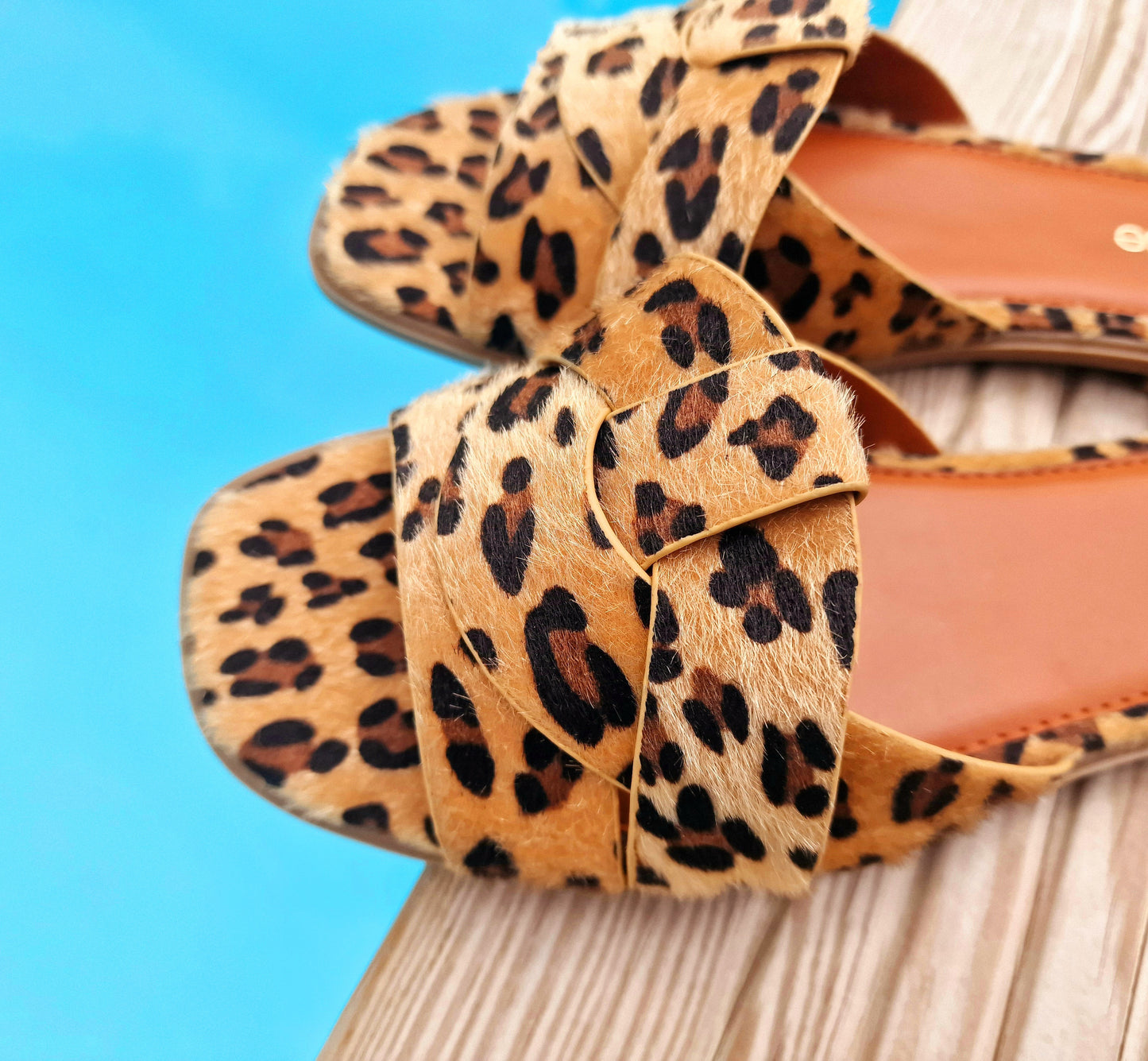 Leopard mules