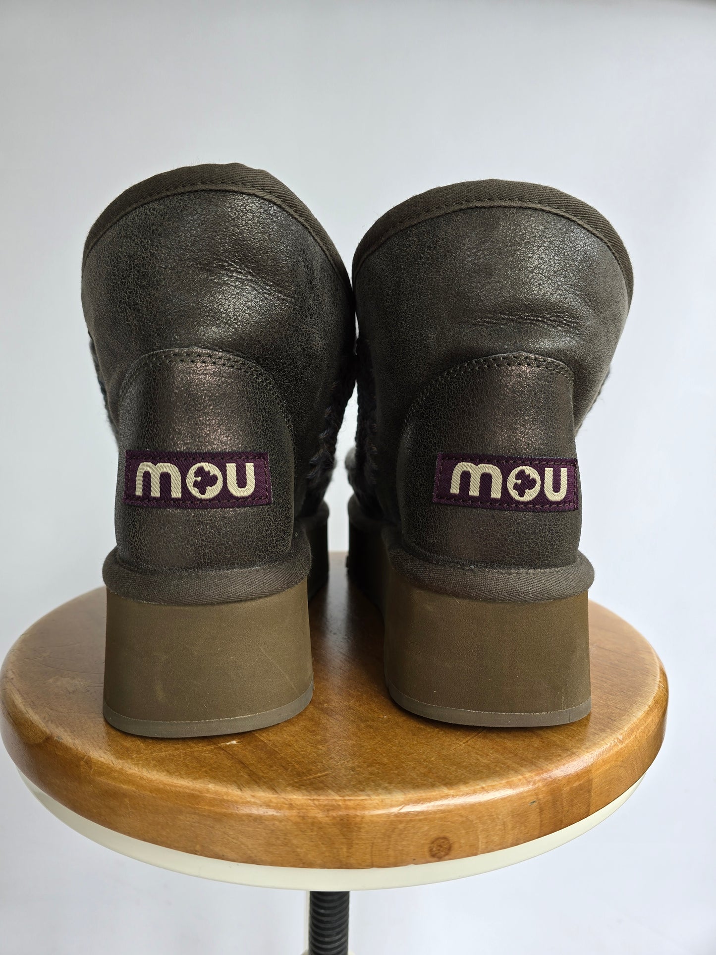 Mou mini eskimo platform boots Kaki