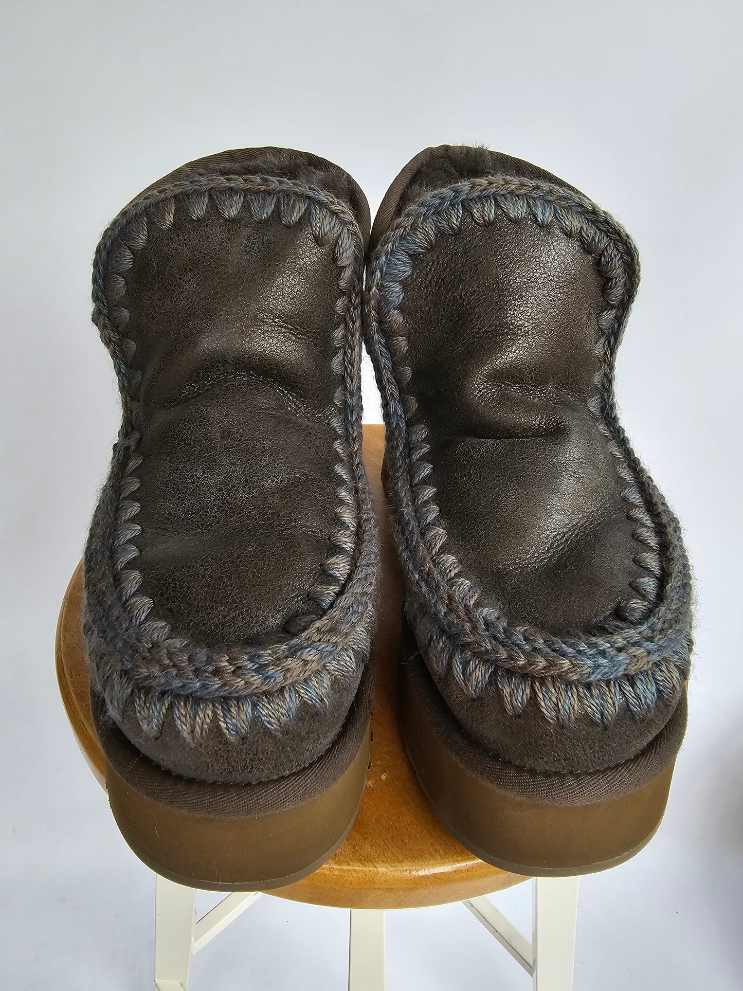 Mou mini eskimo platform boots Kaki