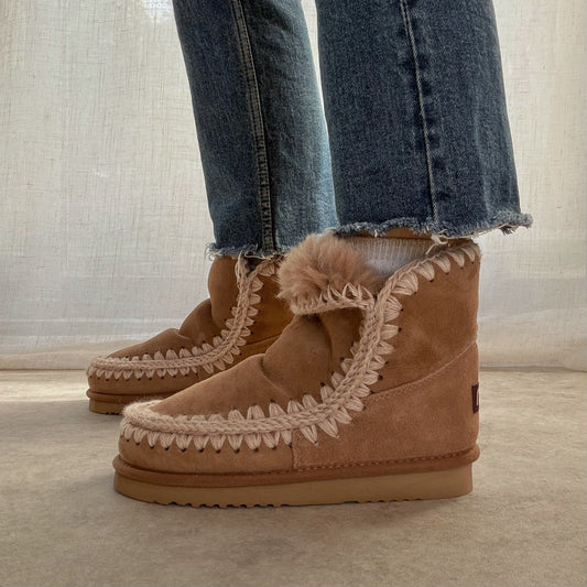 Boots fourrées Mou eskimo 18 Taupe