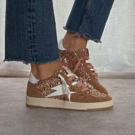 Basket femme Dany E194 champagne à charms – Semerdjian
