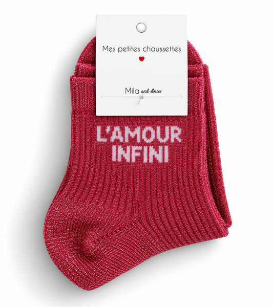 SOQUETTES AMOUR INFINI