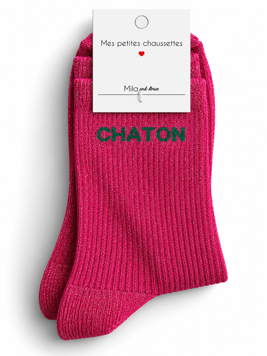 CHAUSSETTES CHATON
