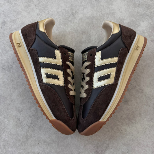 Baskets Back70 Barkley running Chocolat