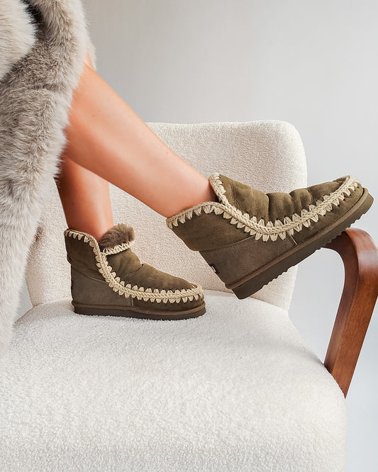 Boots fourrées Mou eskimo 18 Kaki