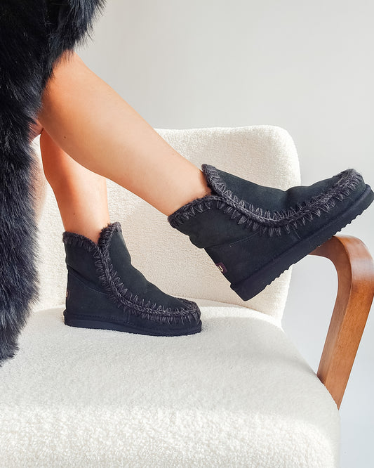 Boots fourrées Mou eskimo 18 Noir