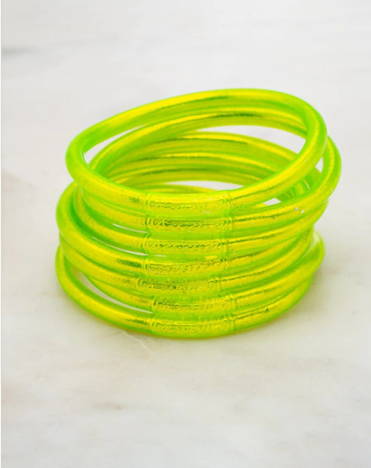 Jonc classique Jaune fluo