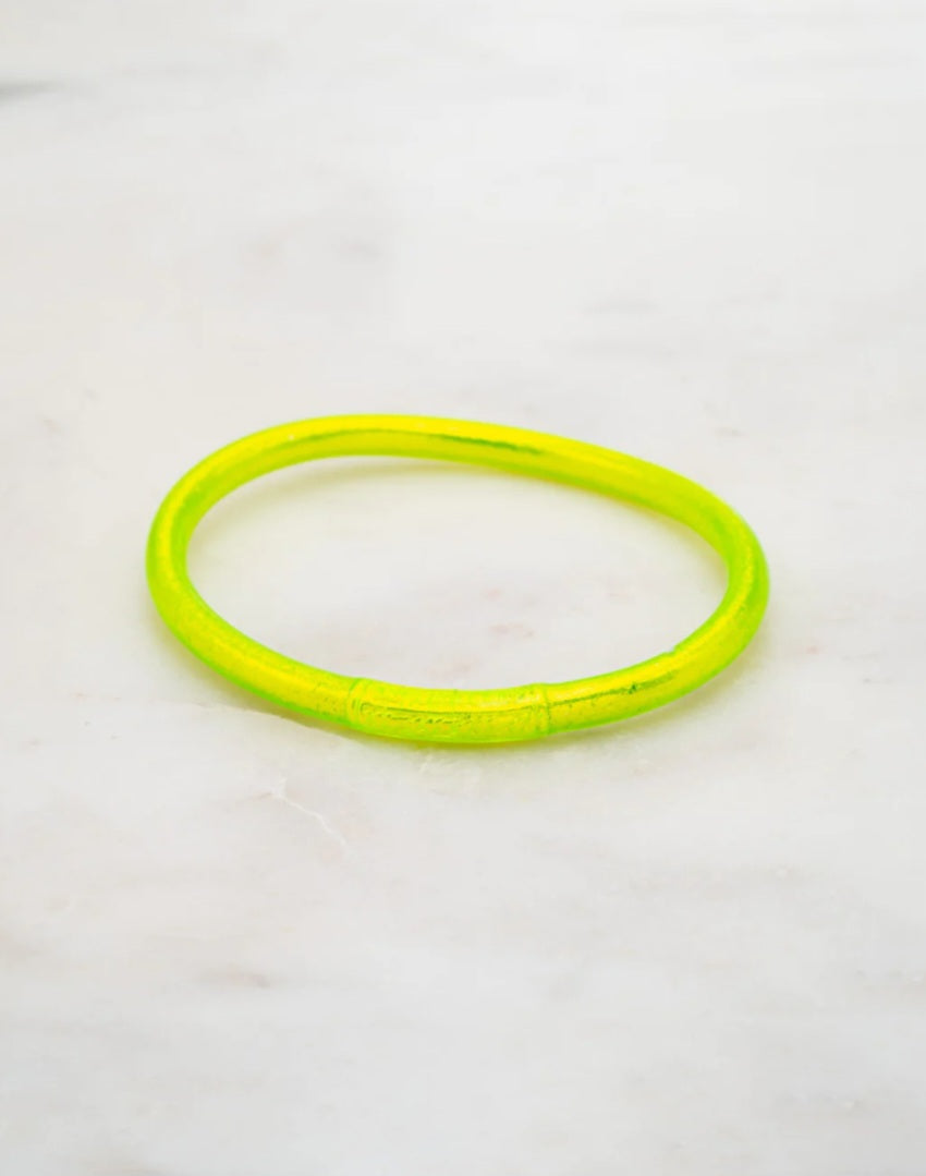 Jonc classique Jaune fluo